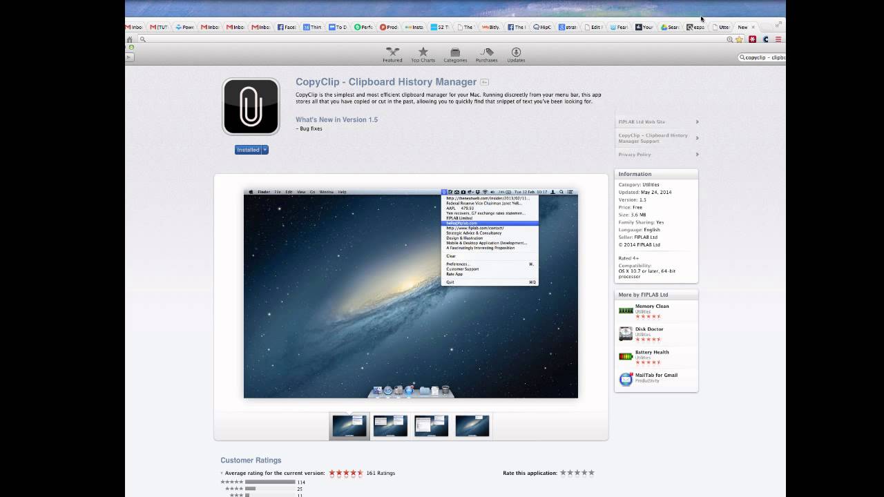 CopyClip 2 download the new for mac